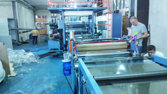 Cina PET Sheet Extrusion Line Co Extruder Machine Output Volume Tinggi pemasok