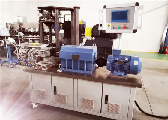 Cina Siemens Inverter Laboratory Twin Screw Extruder Untuk Plastik Compounding pemasok